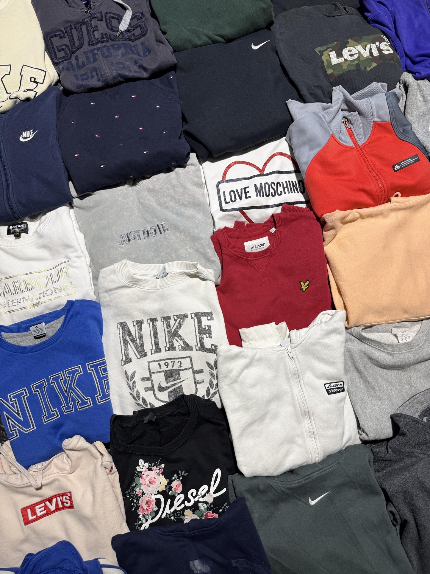 10x BLUZY MARKOWE/VINTAGE